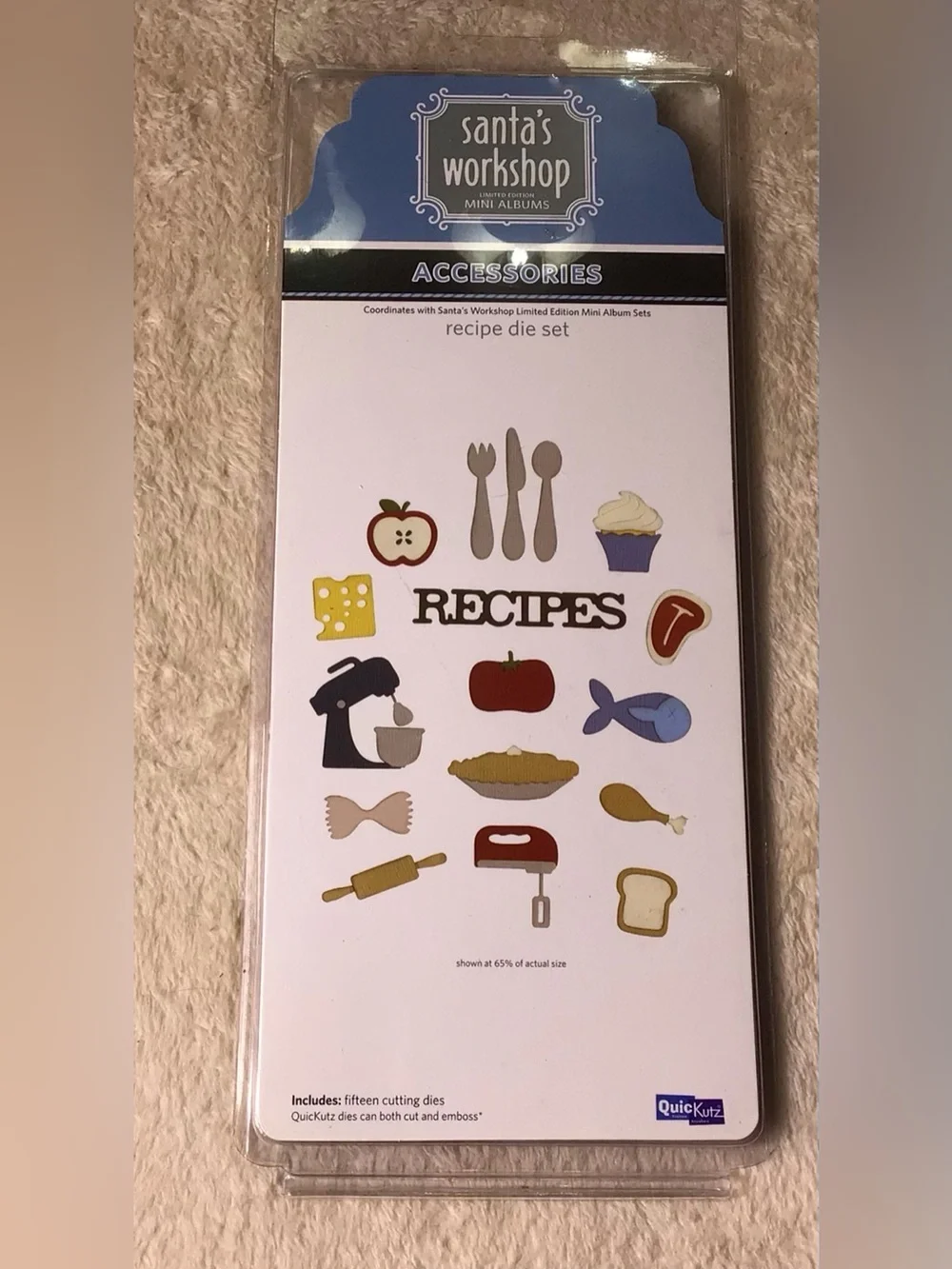 Santa's Workshop Accessories Recipe Die Set